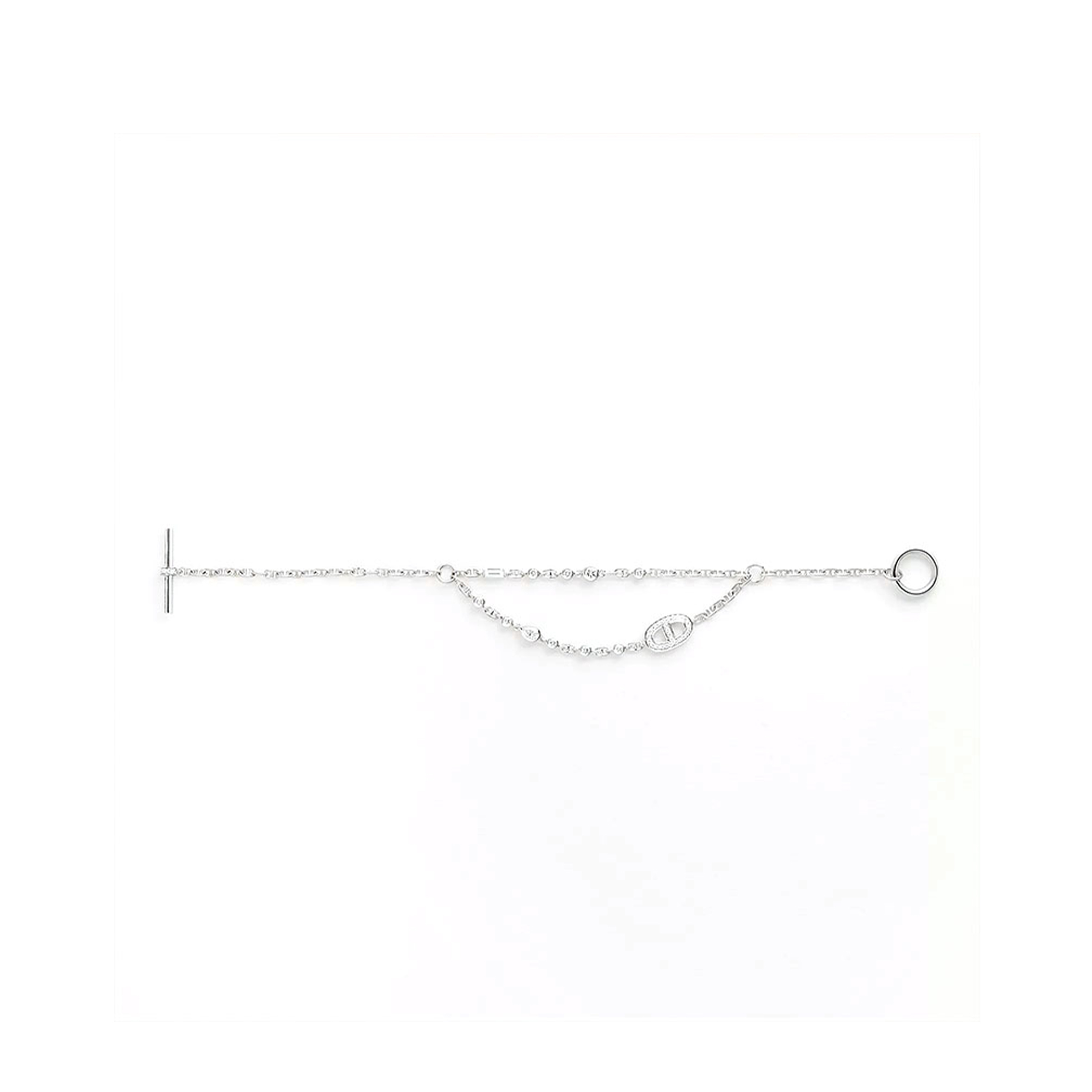 H**mes chaine d''ancre chaos fancy bracelet h222407b0014